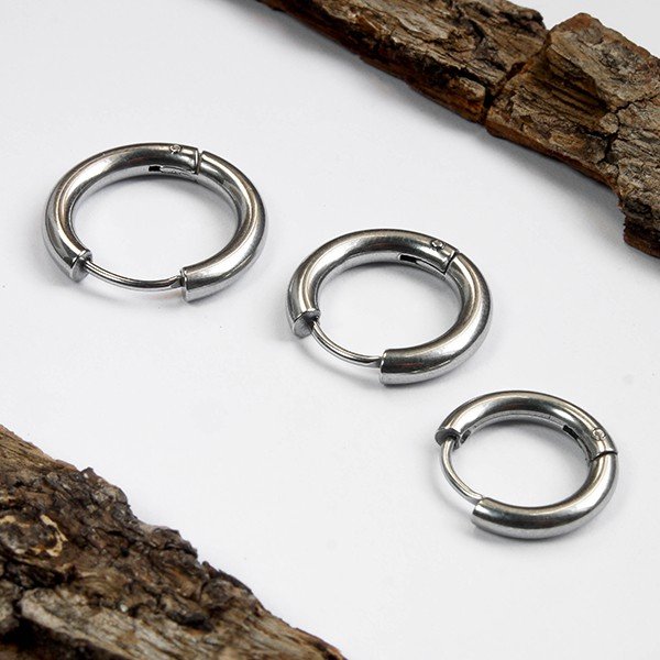 Серьга Steel кликер