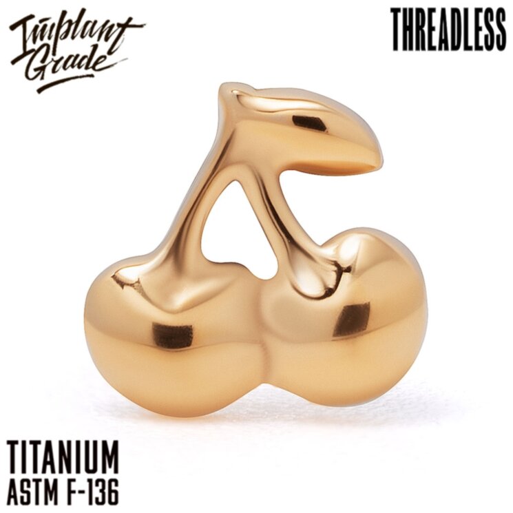 Топ Cherry Gold Безрезьбовой Implant Grade титан+PVD
