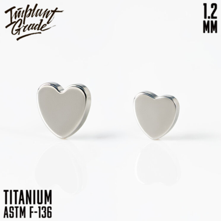 Накрутка Heart Implant Grade 1.2 мм титан
