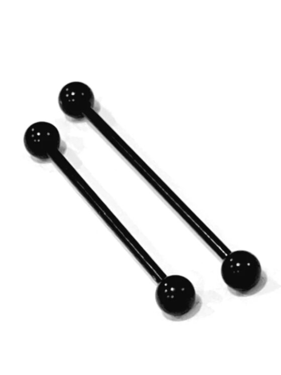 Штанга индастриал 1.6 мм чёрная