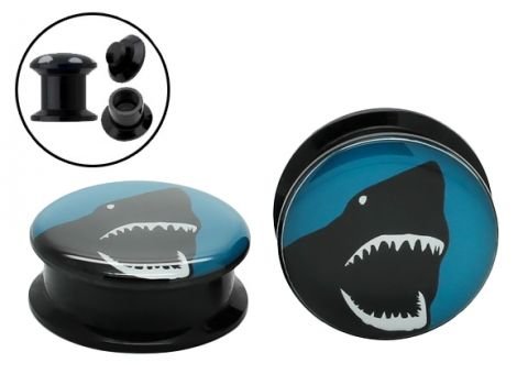 Плаги из акрила Shark с внутренней резьбой (шт)