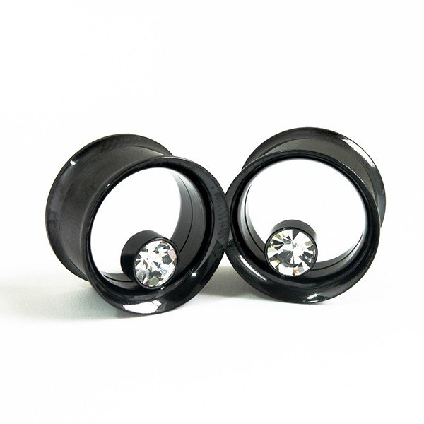 Тоннели в уши One crystal (шт)