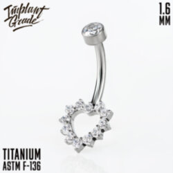 Банан Love Implant Grade 1.6 мм титан