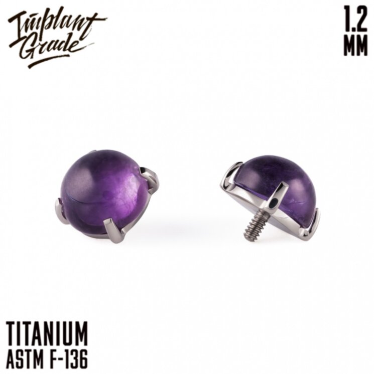 Накрутка Hemi Amethyst Implant Grade 1.2 мм титан