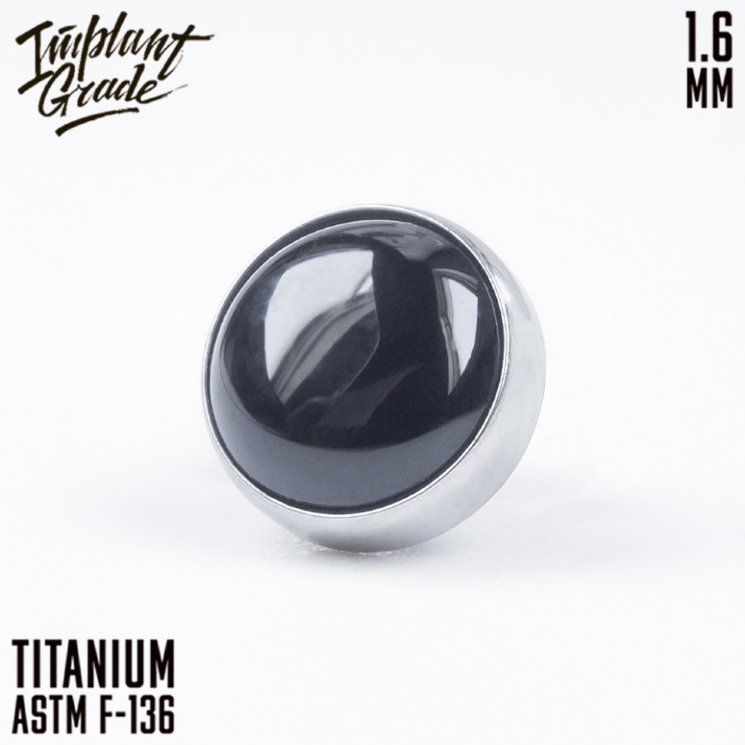 Накрутка Black Onyx Implant Grade 1.6 мм титан
