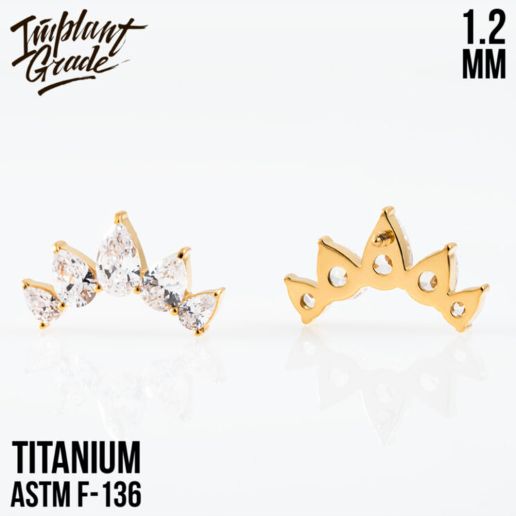 Накрутка Diadem Gold Implant Grade 1.2 мм титан