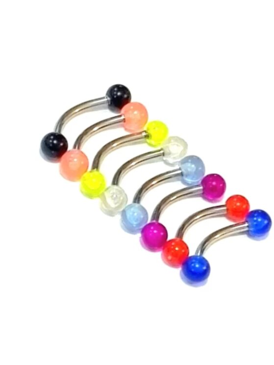 Микробанан 1,2мм из хир.стали с шариками из акрила