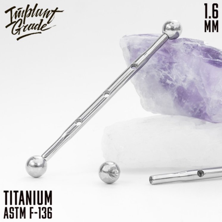 Индастриал для 3 накруток титан В\Р 1.6мм Implant Grade