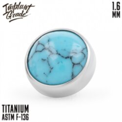 Накрутка Turquoise Implant Grade 1.6 мм титан