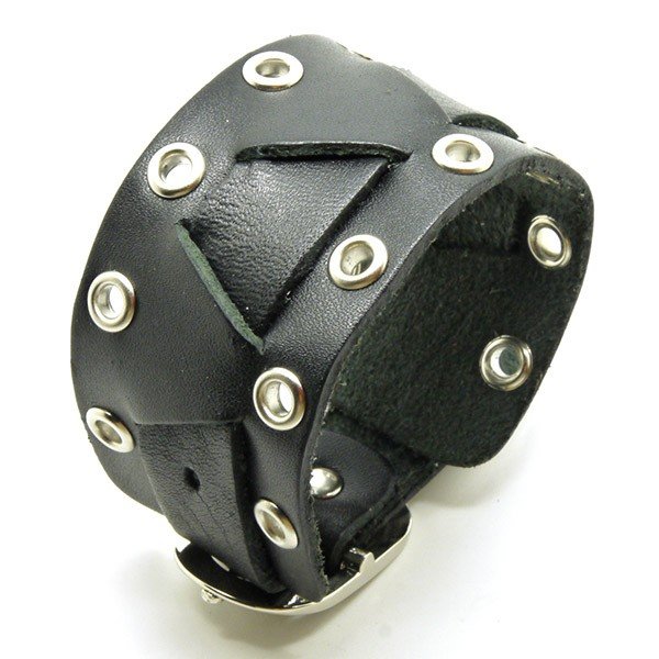 Кожаный браслет Tribal