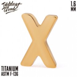 Накрутка X Gold Implant Grade 1.6 мм титан