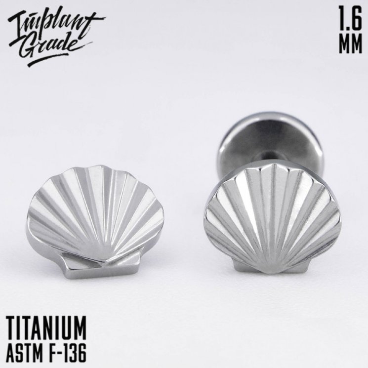 Накрутка Shell Implant Grade 1.6 мм титан