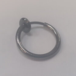 Кольцо обманка Fake ring темно-серое