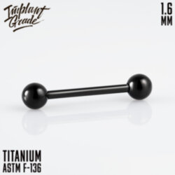 Штанга Black Implant Grade 1.6 мм титан В/Р