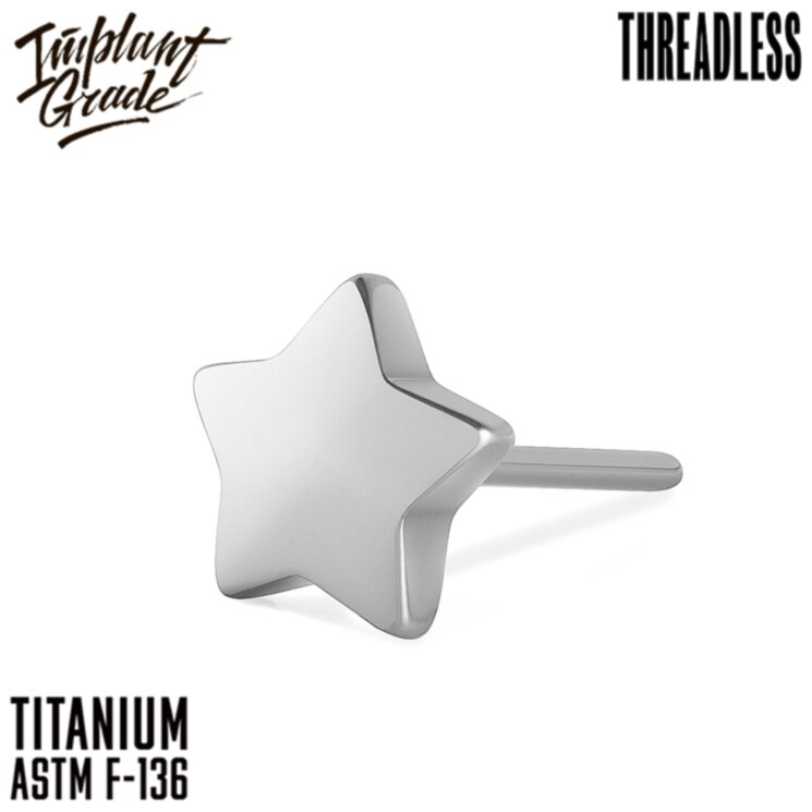 Топ Star безрезьбовой Implant Grade титан