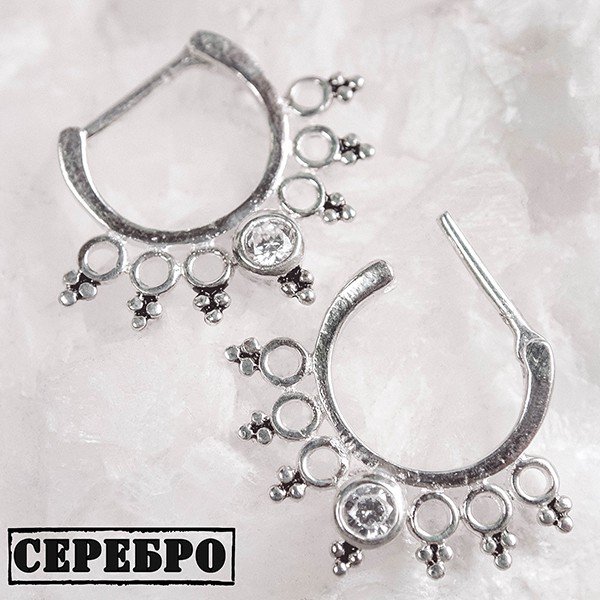 Кликер для септума crown