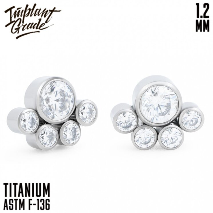 Накрутка Teddy paw Implant Grade 1.2 мм титан