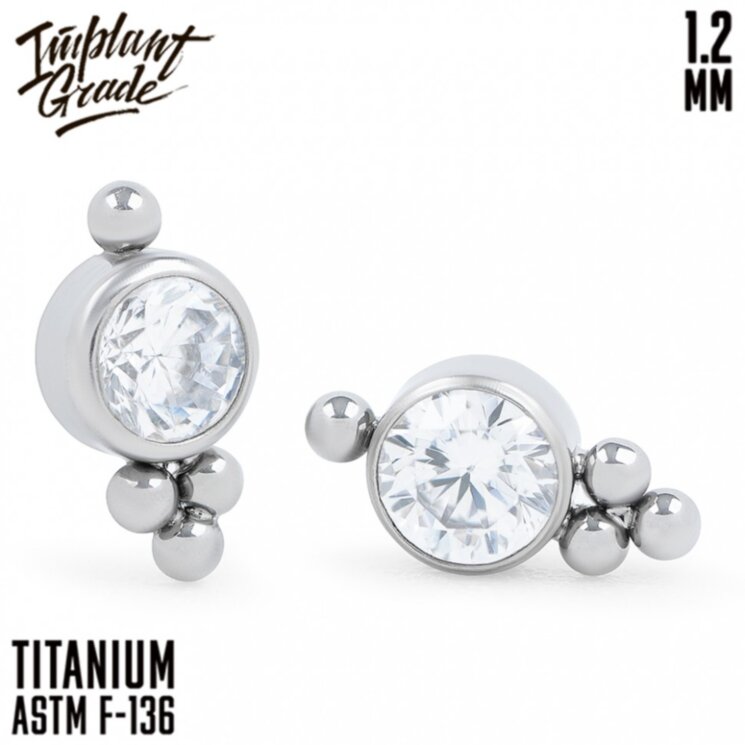 Накрутка Sparkle Implant Grade 1.2 мм титан